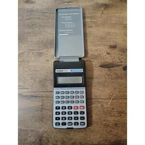 Casio FX-95US Equation Calculator With Attached Case Used Tested Works